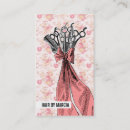 Search for hair bow business cards Pink