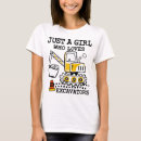 Search for excavator tshirts Heavy equipment