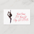 Search for dance fitness business cards Yoga