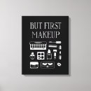 Search for makeup canvas prints Hairstyle