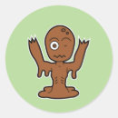 Search for cartoon zombie stickers Kawaii