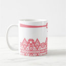 Search for pink lace mugs White