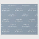 Search for married wrapping paper Mr and mrs