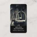 Search for english business cards Equestrian