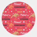 Search for year of the ox stickers China