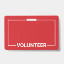 Search for blank id badges Red