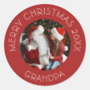 Search for merry christmas santa stickers Red and white