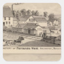 Search for arlington stickers Lithographed