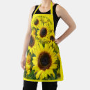 Search for sunshine sunflower aprons For her