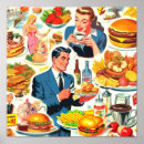 Search for breakfast food posters Burger