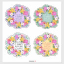 Search for easter bible verse stickers Watercolor