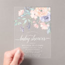 Search for lavender baby girl shower invitations Calligraphy