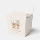 Search for elegant floral favour boxes Baby shower
