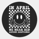 Search for red awareness stickers Adhd