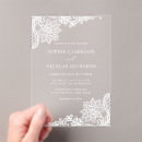 Search for elegant lace wedding invitations Antique