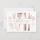 Search for salon certificate template Rose gold