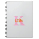 Search for orange notebooks Pink and orange