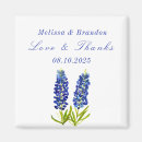 Search for thank you wedding magnets Blue