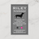 Search for doxies business cards For pets
