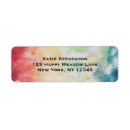 Search for paint return address labels Blue