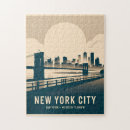 Search for vintage new york city puzzles Brooklyn bridge