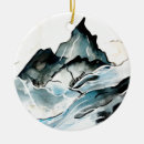 Search for dramatic christmas tree decorations Mountain