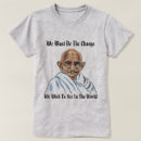 Search for gandhi quotes tshirts World