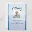 Search for memorial prayer cards Blue