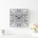 Search for black triangle clocks Grey