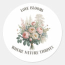 Search for love nature stickers Vintage