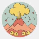 Search for disaster stickers Volcano