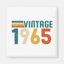 Search for 60th birthday magnets Vintage