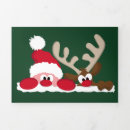 Search for trifold christmas cards Red