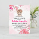 Search for pink leopard baby shower invitations Cheetah
