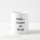Search for genius at work mugs Artist