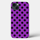 Search for black and purple iphone cases Polka dots
