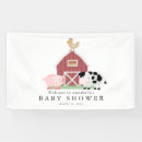Search for animal baby shower banners Cow