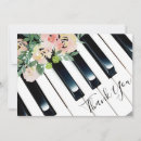 Search for piano thank you cards Elegant