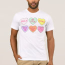 Search for conversational heart tshirts Pastel