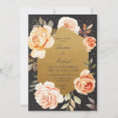 Search for peach and gold invitations Couple