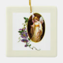 Search for purple angel christmas tree decorations For her