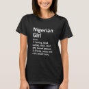 Search for nigerian tshirts Country