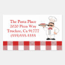 Search for chef and checkers stickers Italian