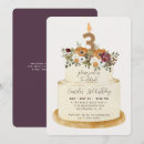 Search for chic birthday invitations Watercolor