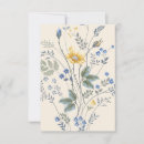Search for blank rsvp cards Blue