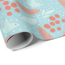 Search for red bird wrapping paper Modern