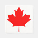 Search for canadian napkins Flag of canada
