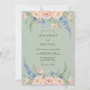 Search for delphinium invitations Watercolor