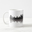 Search for black and white skyline mugs City