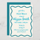 Search for teal border invitations Modern